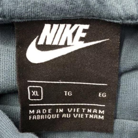 Nike Men's Teal Green Hooded Sweatshirt Size XL Like New MSRP $50 - Picture 4 of 5